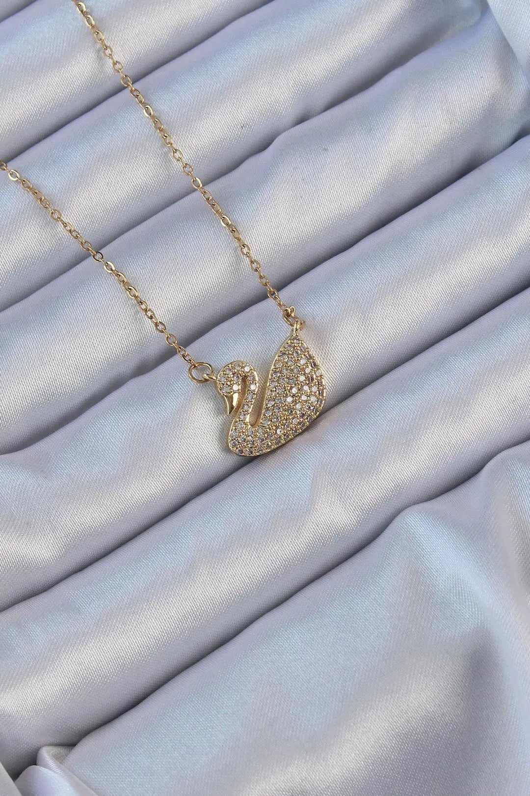 ankajewellery 316L Çelik Kuğu Kolye