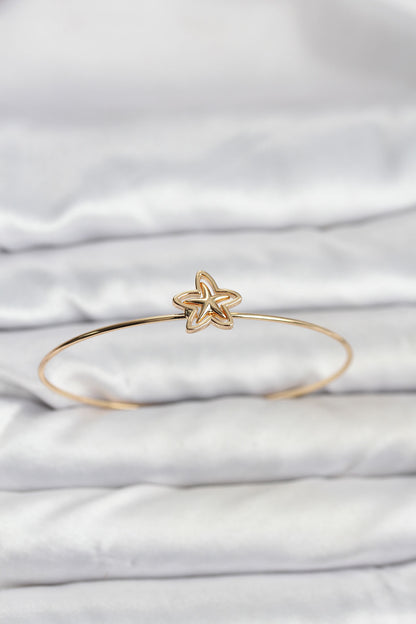 Yıldız Model Gold Renk Bileklik
