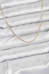 CM 14K Gold Renk Ataç Zincir Model 60 cm Kadın Kolye