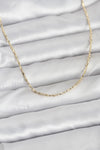 CM 14K Gold Renk Zincirli 60 cm Kadın Kolye