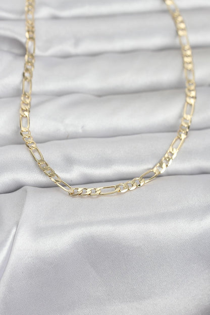 CM 14K Gold Renk Kuşgözü Zincir Model 60 cm Kadın Kolye